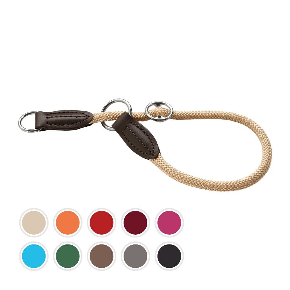 ハンター 犬用 首輪 トレーニングカラー ナイロンロープ フリー