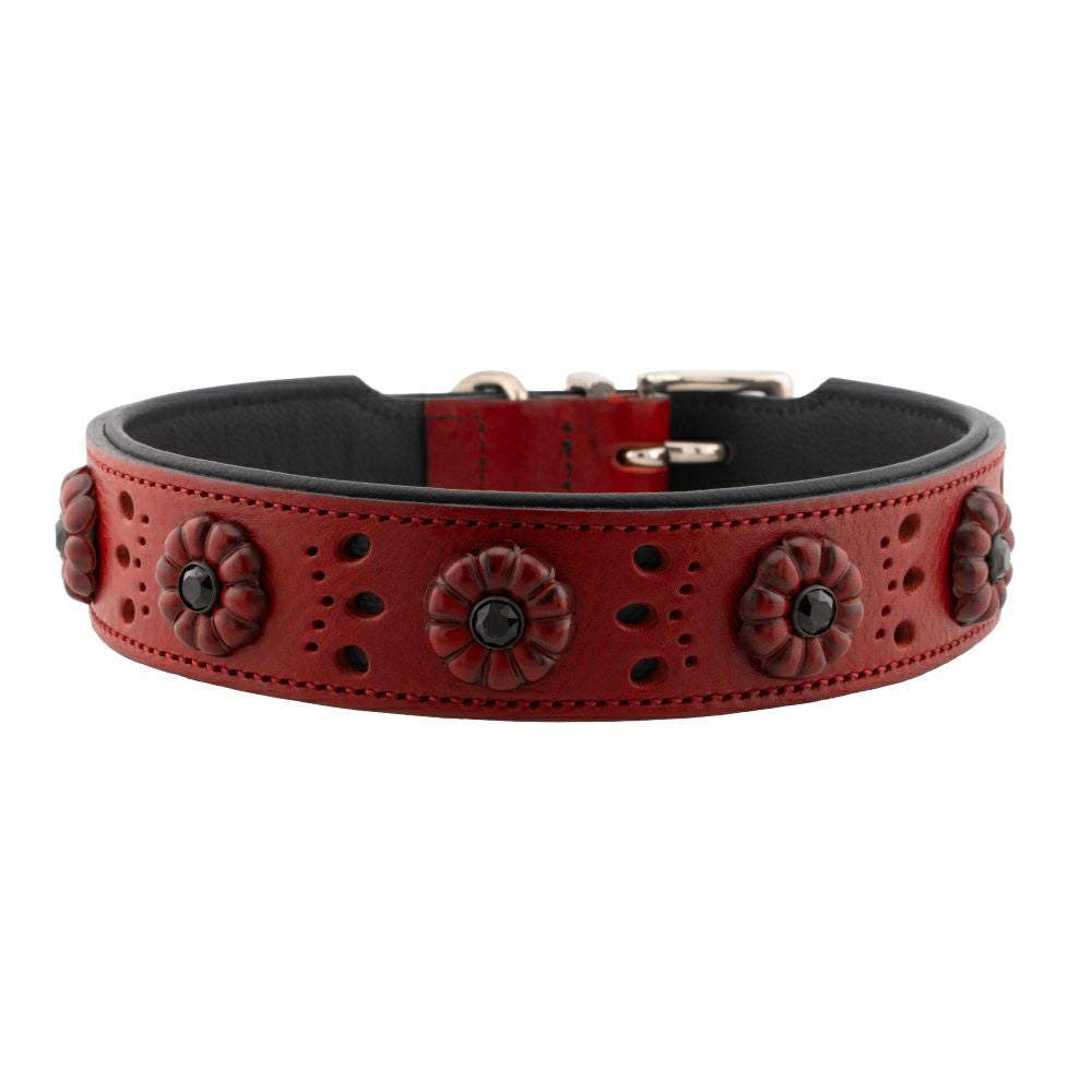 国内在庫にて販売終了】ハンター 犬用 首輪 エルクレザー（ヘラジカ革