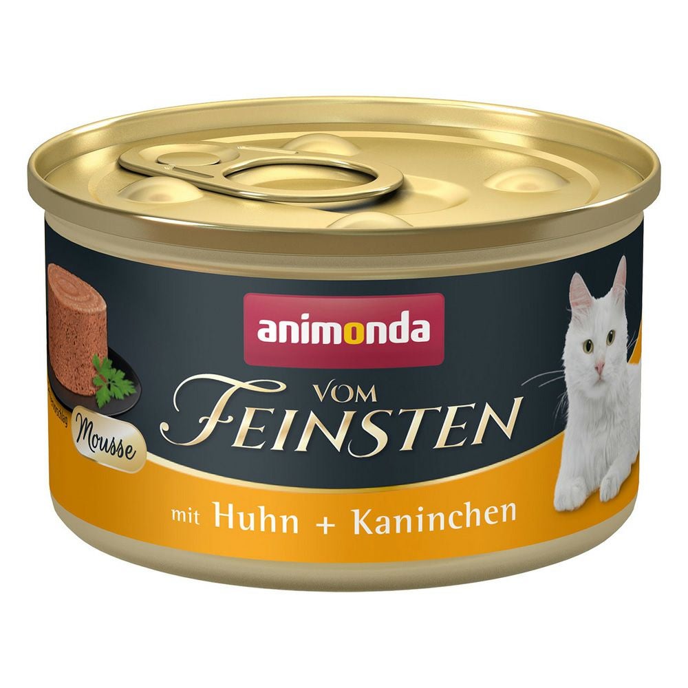 お一人様12個まで】アニモンダ 猫用 フォムファインステン ムース 鶏