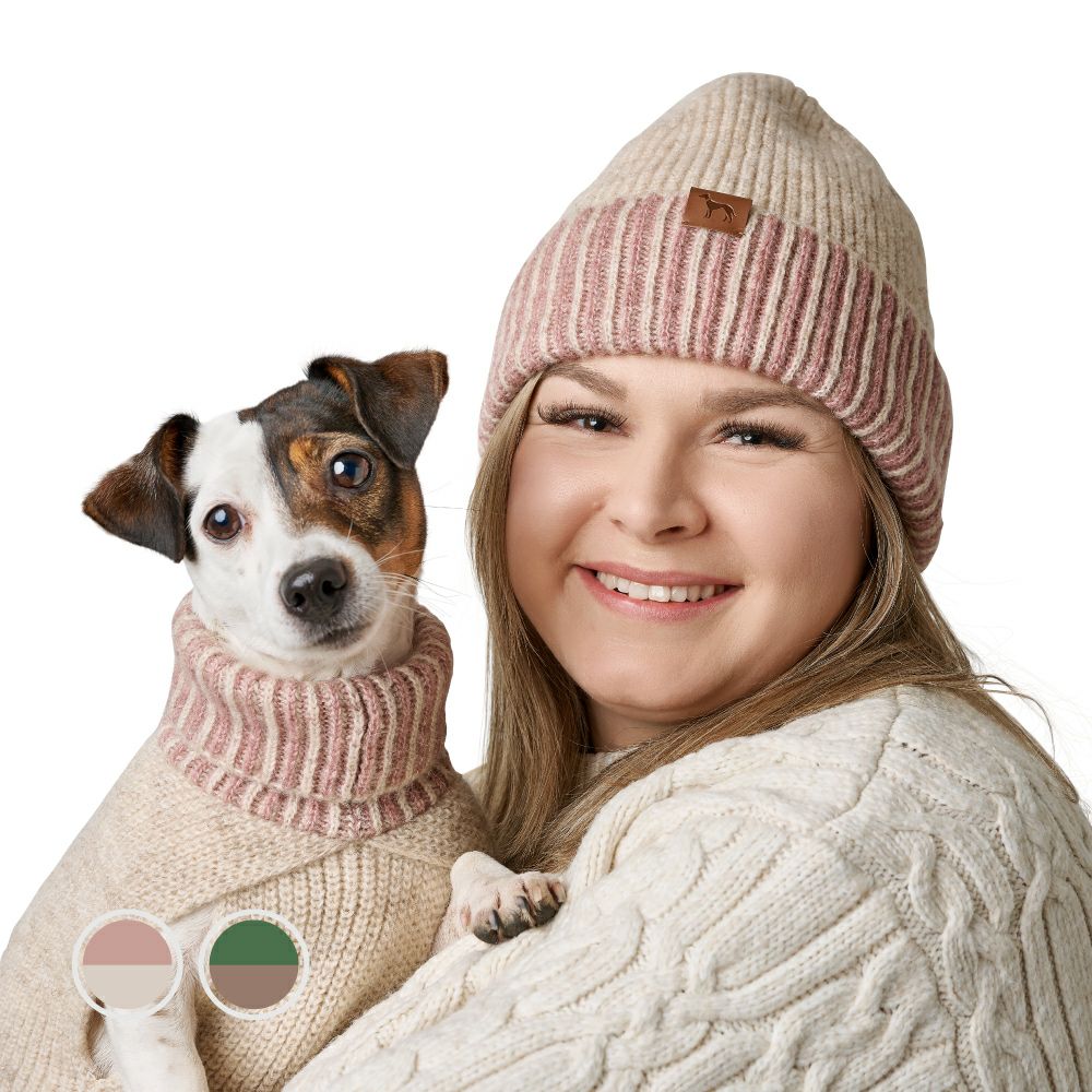 ハンター 犬用 服 ニット オーゼンセ 55 + 帽子セット | ジャーマン